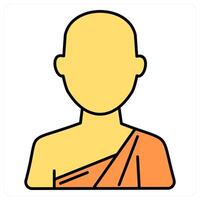 Hindu and Man icon concept vector