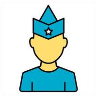 Man and boy icon concept vector