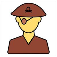 Spy and hacker icon concept vector