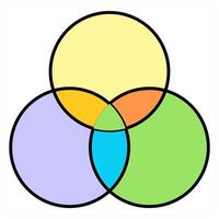 Infographic Circles and insight icon concept vector