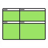Webpage and internet icon concept vector