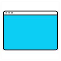 Webpage and website icon concept vector