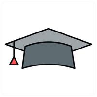 Graduate Cap and graduation icon concept vector