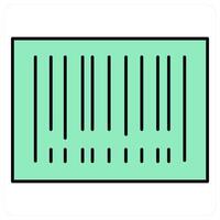 QR Code and barcode icon concept vector
