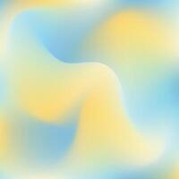 A blue and yellow abstract background with a wavy pattern vector