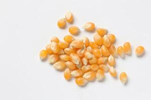 Closeup of corn, corn seeds photo