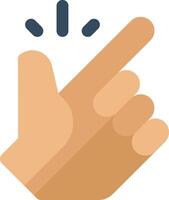 A hand with a finger pointing up vector