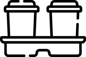 Coffee cup icon vector