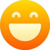 A smiley face with a yellow background vector