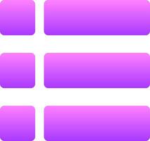 Four purple squares on a white background vector