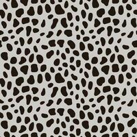 Cheetah Spot Seamless Pattern - Abstract Animal Print Background vector