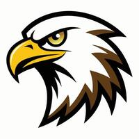 Dynamic Eagle Mascot Design vector