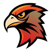 Falcon Head in Dynamic Style vector