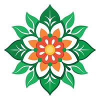 Elegant Mandala Floral Design vector
