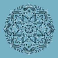 a design that is on a blue background vector