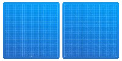 Grid line blueprint background for notes and tech. Wireframe texture ideal for architecture, graphs, and cutting mat projects with a metric scale. vector
