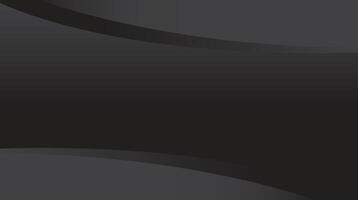 Simple black curve background for business concept. vector