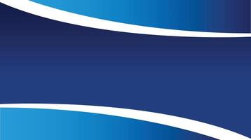 Simple blue curve background for business concept. vector