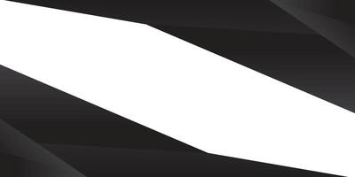 Abstract black gradient geometric with diagonal line and shadow on white background. modern futuristic sport and technology banner concept vector