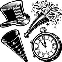 New year's eve vector