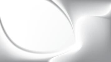 Abstract white and gray gradient background with curve lines. illustration. vector