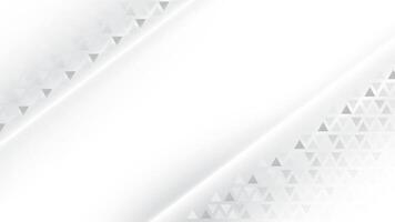 Abstract white and gray color, modern design stripes background with geometric triangle shape. illustration. vector