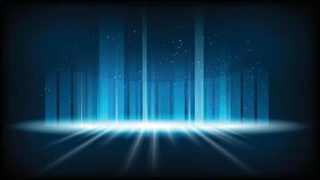 Abstract product showcase technology background Hi-tech communication concept vector