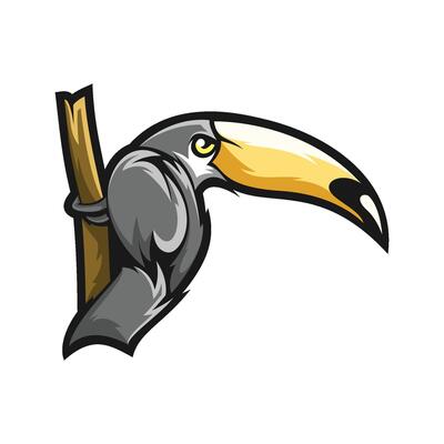 Toucan Mascot Logo Design