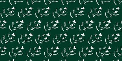 green and white pattern background with Christmas element vector