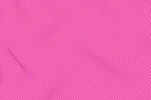 pink background with wavy lines simple and minimalist vector