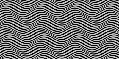 black and white wavy pattern background vector