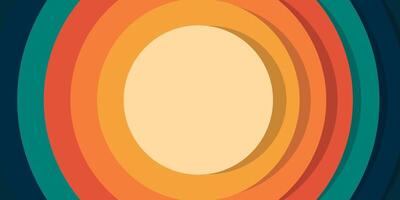 abstract background illustration of a circular object with sahdow vector