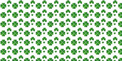 green and white pattern background with leaves vector