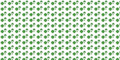 simple green and white pattern background with small leaves vector