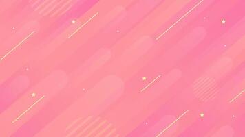 abstract cute pink gradient background vector