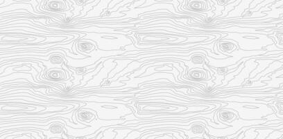 Seamless wooden pattern. Wood grain texture. Dense lines. Abstract white background vector