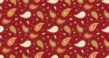 Ornament droplet and sketch Indian cucumber. Decorating repeating by effortless swatch. Minimal henna as canvas trendy. vector