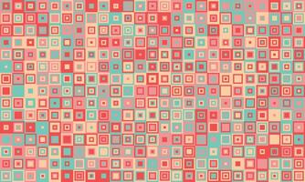 Abstract cube mosaic with structured colors and elegant simplicity. Ideal for textiles, creative prints, and decorative backgrounds. vector