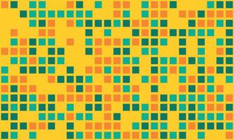 Textured cube pattern with colourful tiles and elegant symmetry. Ideal for graphic design projects, backgrounds, and trendy decorative material. vector