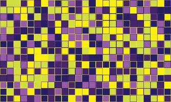 Textured cube pattern with colourful tiles and elegant symmetry. Ideal for graphic design projects, backgrounds, and trendy decorative material. vector
