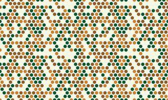 Seamless dotted pattern with colorful circles, ideal for textile fabrics, wallpaper, or abstract backgrounds. A trendy geometric design for creative decor. vector