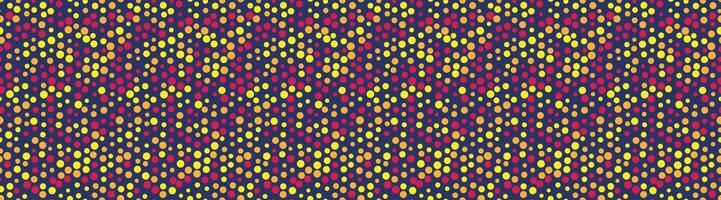 polka dot pattern with abstract round shapes. Great for textile designs, seamless wallpapers, or trendy poster backgrounds with a minimalist geometric style. vector