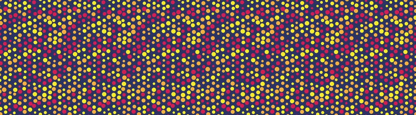 polka dot pattern with abstract round shapes. Great for textile designs, seamless wallpapers, or trendy poster backgrounds with a minimalist geometric style.