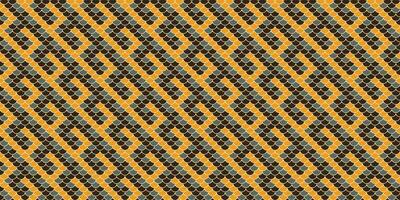 Ornament wrapping paper and abstraction print. Antique drawn a alligator elegance. Elegant seamless pattern grid blank. vector