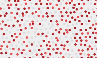Seamless polka dot with geometric circles, perfect for fabric prints, posters, or abstract backgrounds. Trendy pattern for wallpapers and textile designs. vector