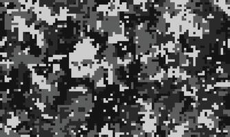 Pixel hiding pixelated pattern. Painted dirty futuristic disguise. Canvas danger repeat blank. vector