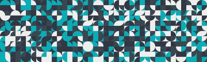 Modern geometric pattern with seamless shapes. Ideal for minimal textile design, abstract backgrounds, and trendy poster covers. A creative artwork with mosaic elements. vector