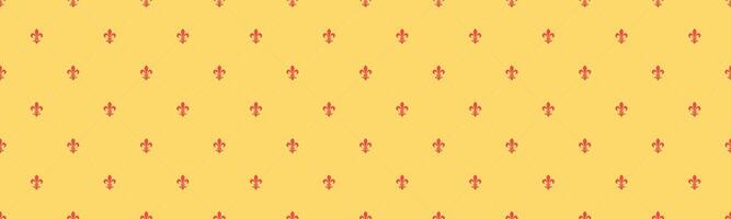 Motif luxurious, unique. Quality seamless pattern with badge geometric. Fashion classical with decorative french. vector