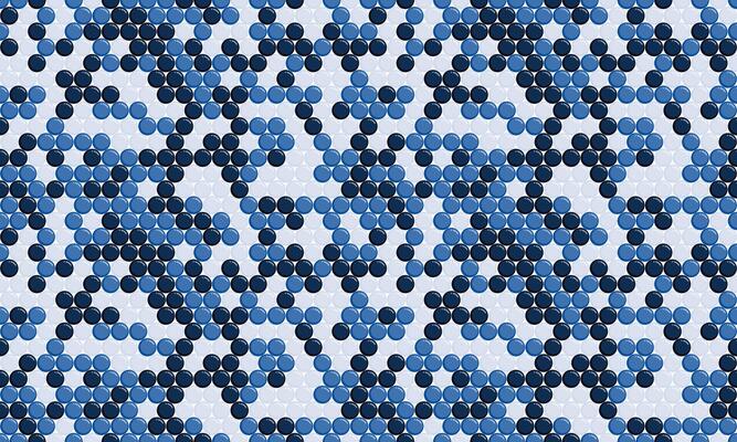 Round dotted pattern with geometric simplicity. Ideal for textile fabrics, wallpaper, or poster prints. Abstract design for seamless backgrounds.
