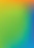 Artistic, blurry background with soft rainbow gradients and smooth color transitions, perfect for creating modern posters. vector